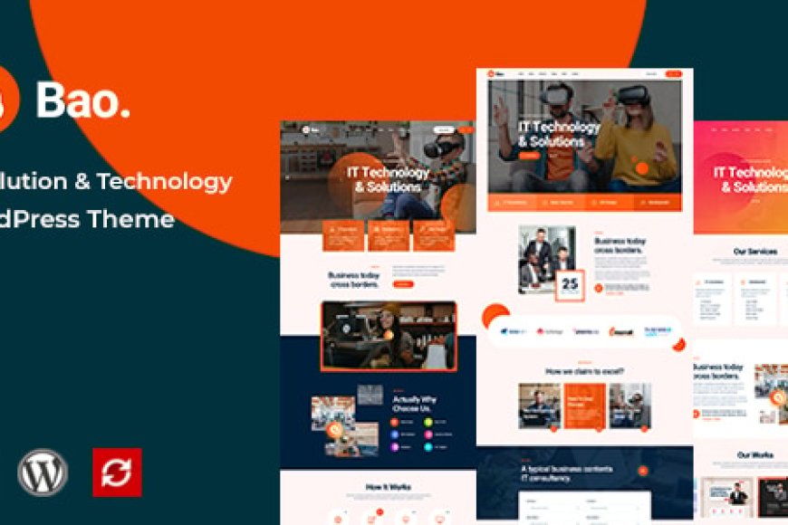 Bao v2.0.3 - IT Solutions & Services WordPress Theme