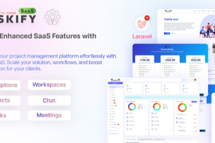 Taskify SaaS v1.1.3 - Project Management System in Laravel