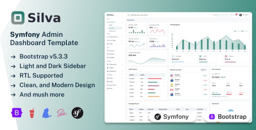 Silva - Bootstrap Admin Template