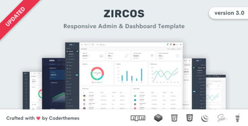 Zircos - Bootstrap 4 Admin Template