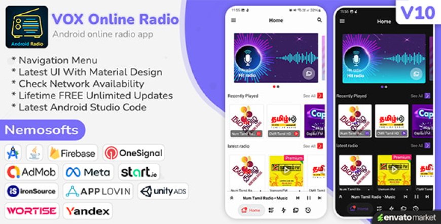 Android VOX Online Radio v10.2