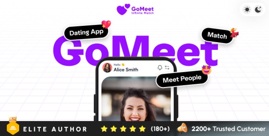 GoMeet v1.4 - Complete Social Dating Mobile App