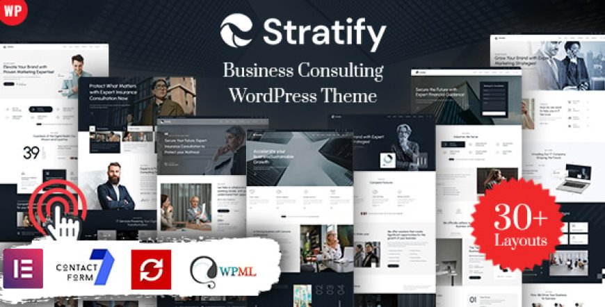 Stratify v1.1 - Business Consulting WordPress Theme