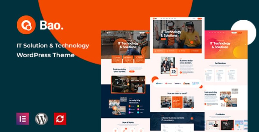 Bao v2.0.3 - IT Solutions & Services WordPress Theme