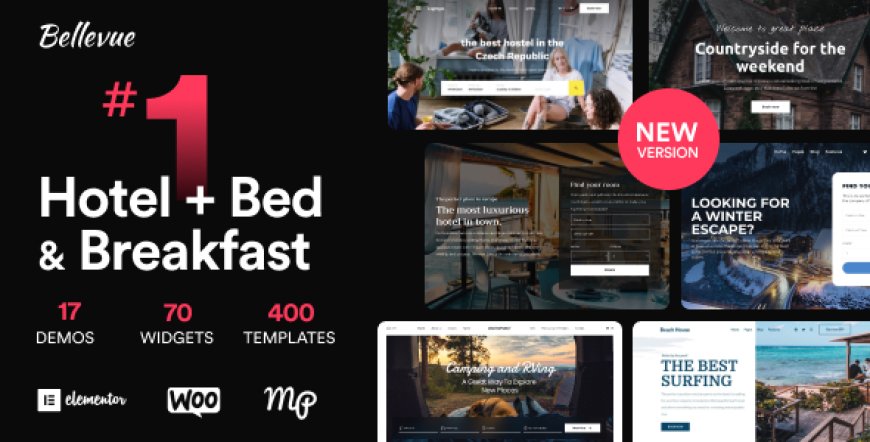 Bellevue v4.2.6 - Hotel + Bed and Breakfast Booking Calendar Theme