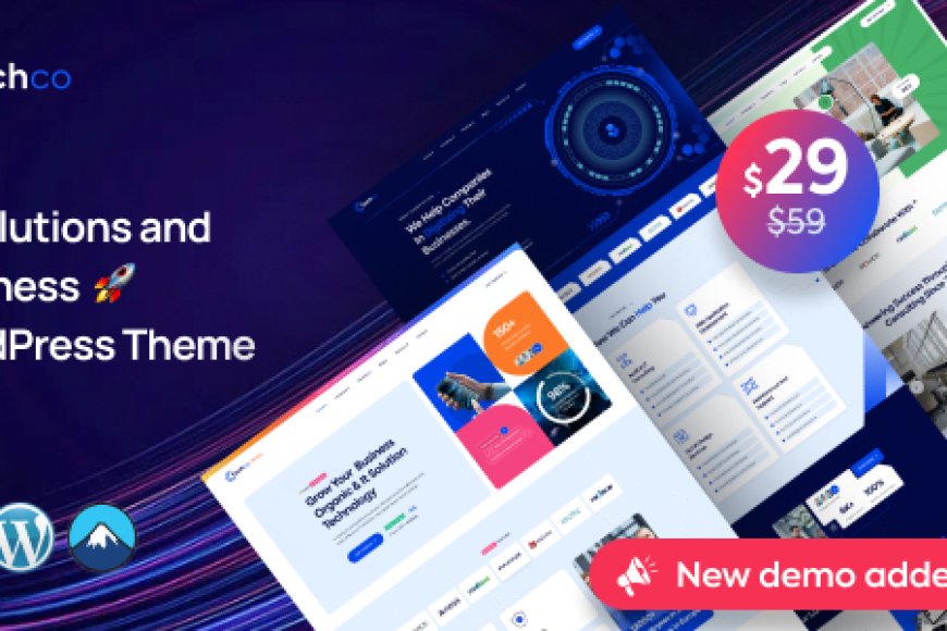 Techco v1.0.2 - IT Solutions & Business WordPress Theme