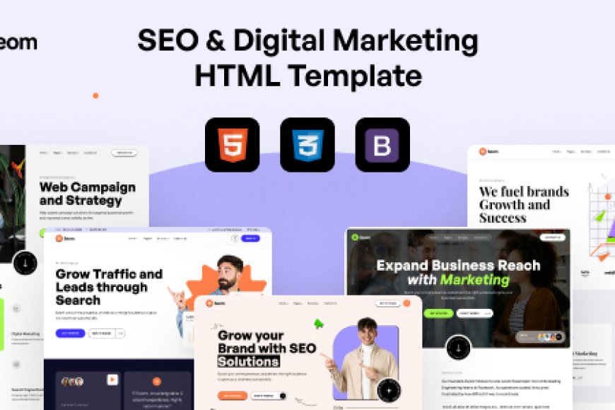 Seom - SEO & digital marketing HTML Template