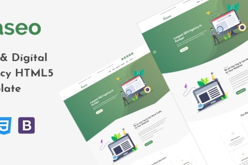 Kaseo - SEO & Digital Agency HTML5 Template