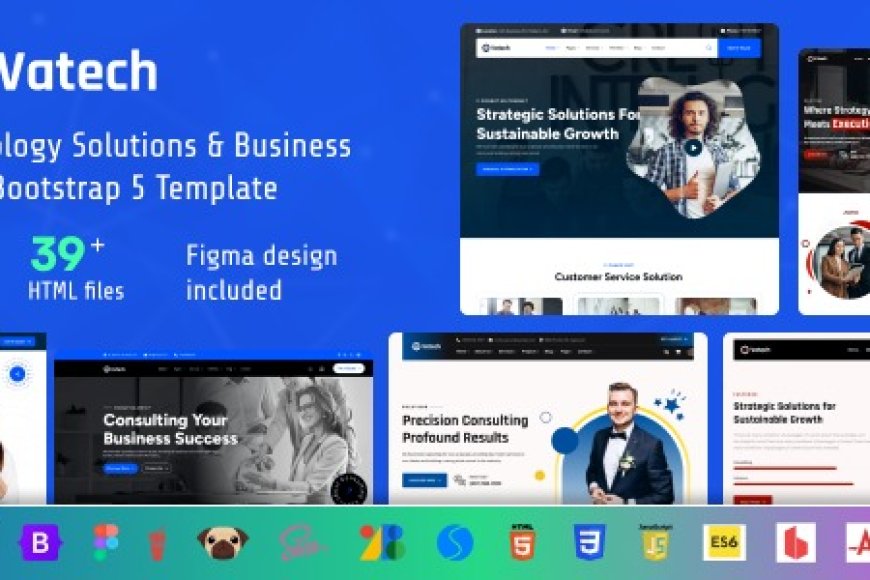 Vatech - Technology Solutions & Business HTML Template