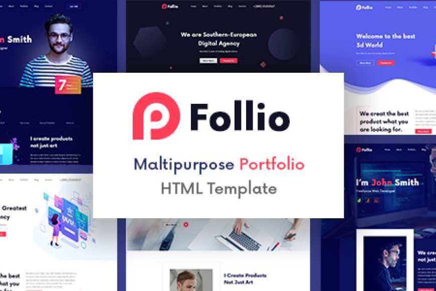 Follio - Multipurpose Portfolio HTML5 Template