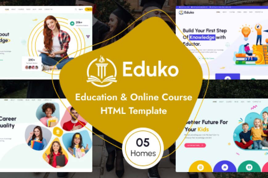 Eduko - Online Course & Education HTML5 Template