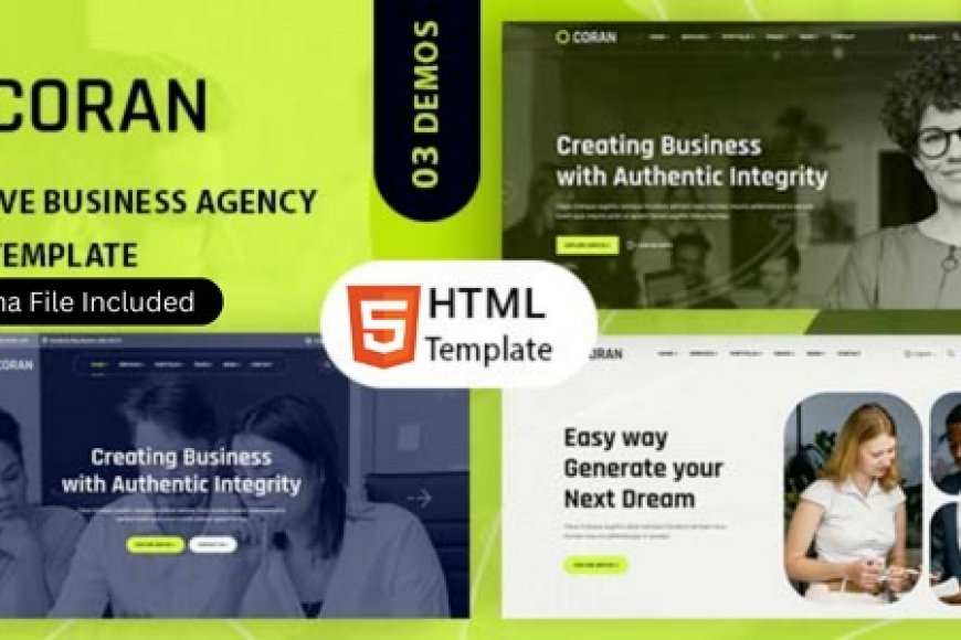 Coran - Creative Agency HTML Template