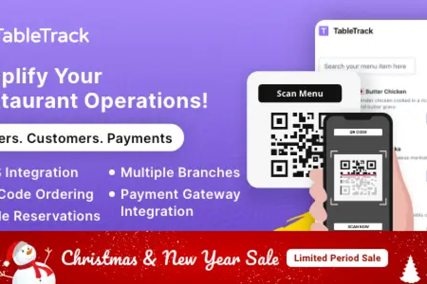 TableTrack v1.0.7 - The Complete SaaS Restaurant Management Solution - nulled