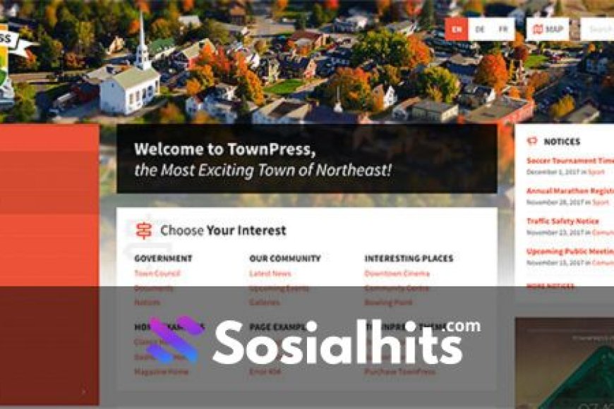 TownPress v3.8.10 - Municipality WordPress Theme