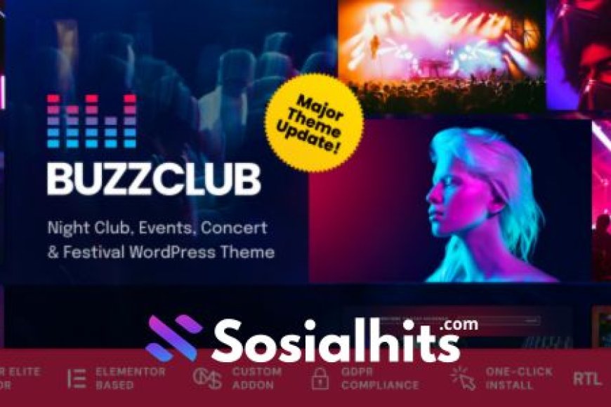Buzz Club v2.0.4 - Night Club, DJ & Music Festival Event WordPress Theme