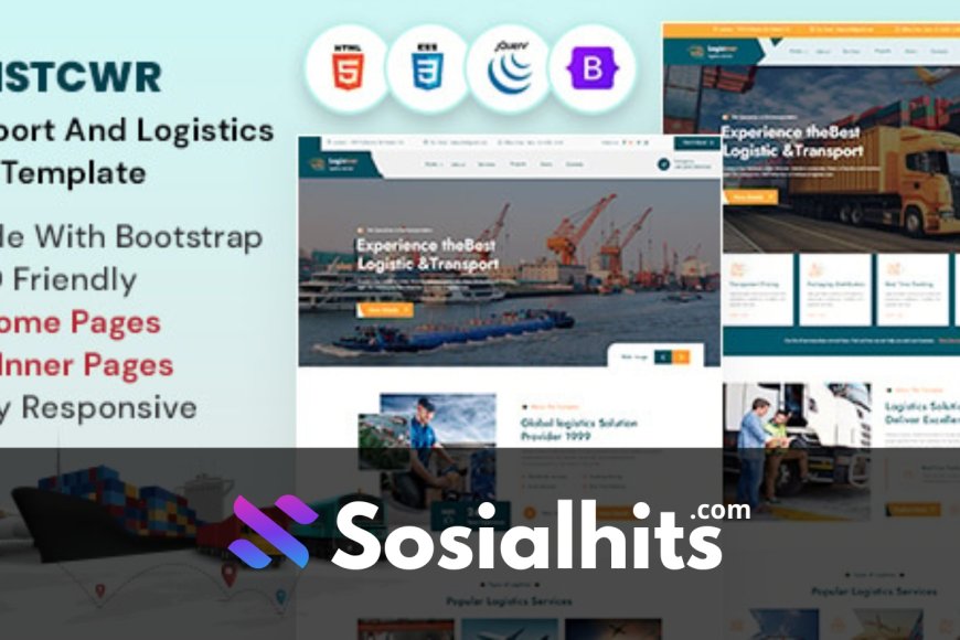 Logistcwr - Transport and Logistics HTML Template