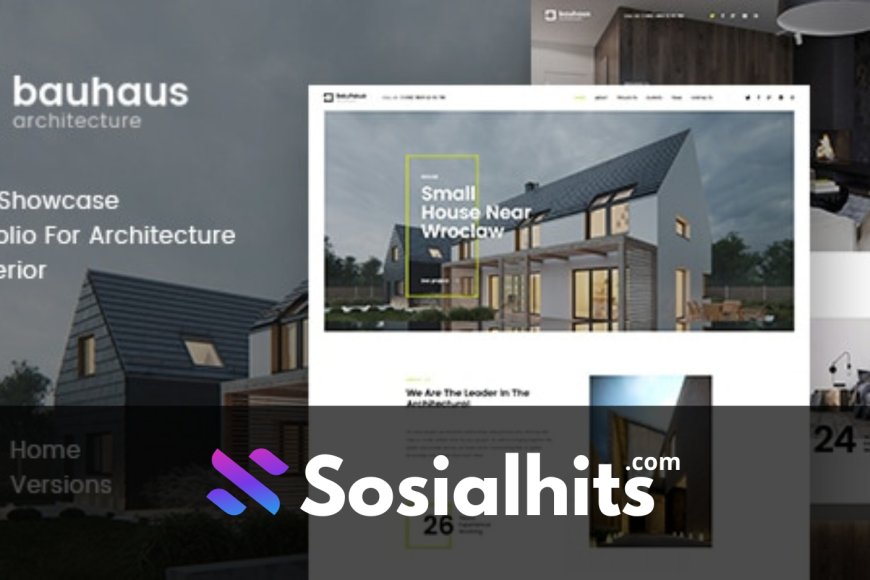 Bauhaus v1.3.0 - Architecture & Interior Landing Page HTML Template