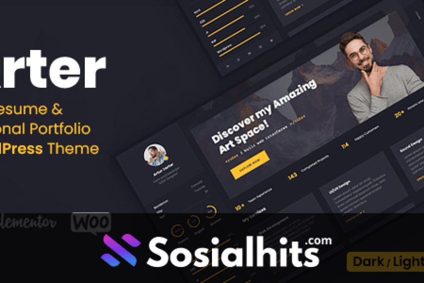 Arter v1.8.5 - Resume WordPress Theme