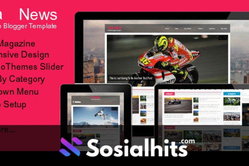 Extra News Blogger Template free download blogger template