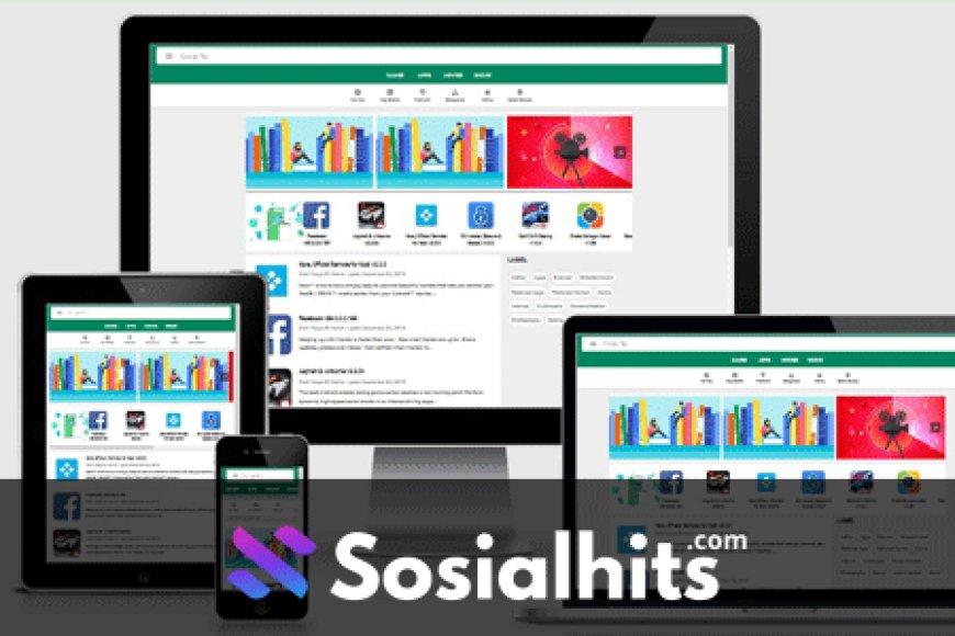free download Play Store Theme Blogger Template