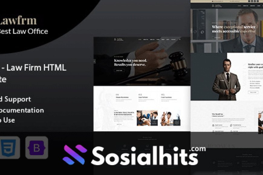 Lawfrm - Law Firm HTML Template