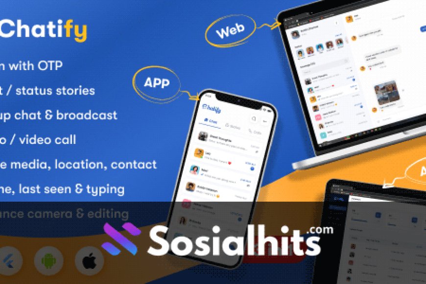 Chatify v1.0.9 - Whatsapp Clone Full Chat & Call App
