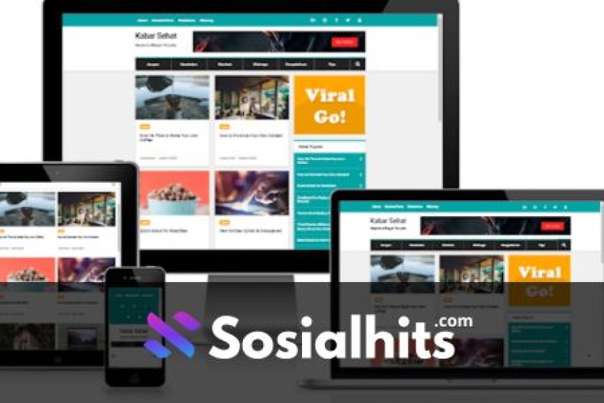 Viral Go Plus Kabar Sehat Responsive Blogger Template free download