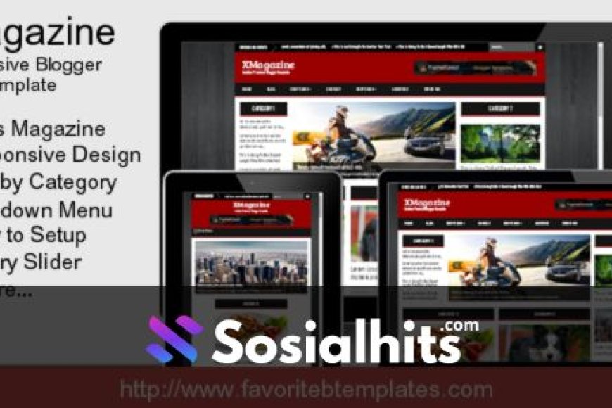 Download - XMagazine - Responsive Blogger Template