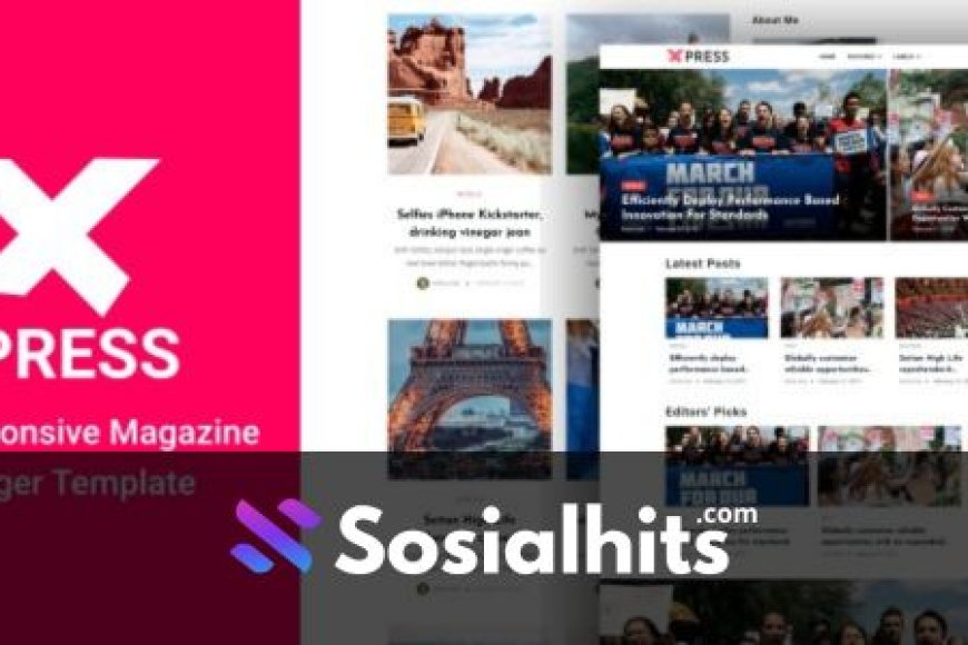 XPress - Lifestyle Blog & Magazine Blogger Template