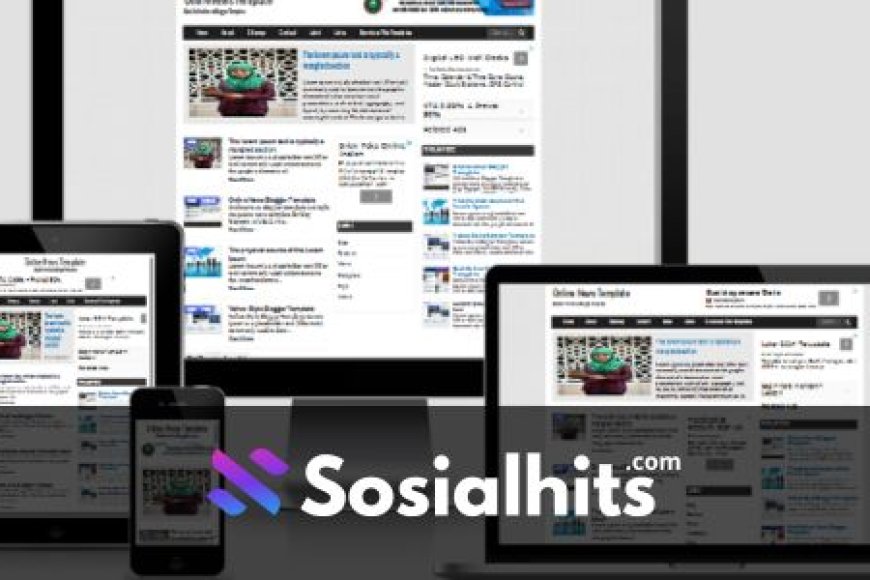 Fastest Magz Blogger Template Free Download