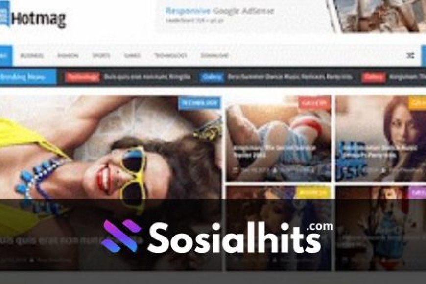 Hot Mag Responsive Blogger Template Free Download for Modern Blogs
