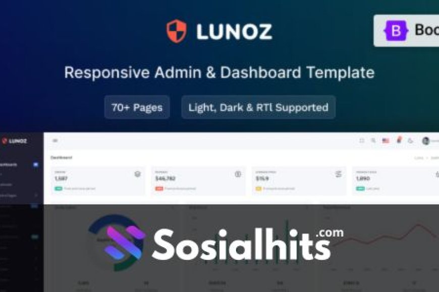 Lunoz v2.0 - Admin & Dashboard Template