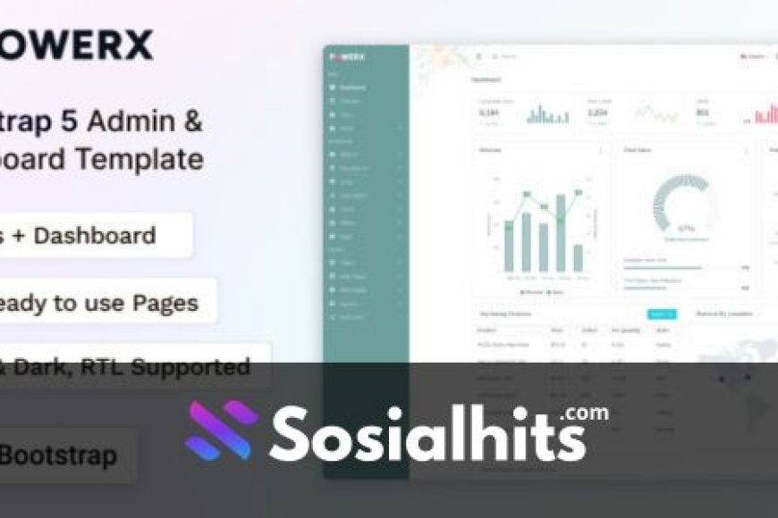 PowerX - Bootstrap 5 Admin & Dashboard UI Kit