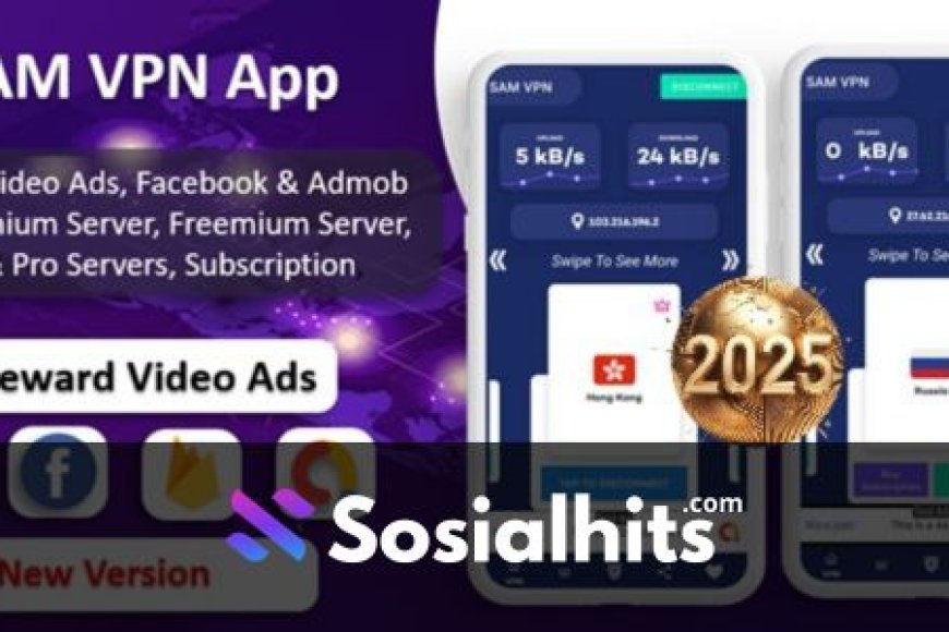 SAM VPN App v11.0 - Secure VPN and Fast Servers VPN