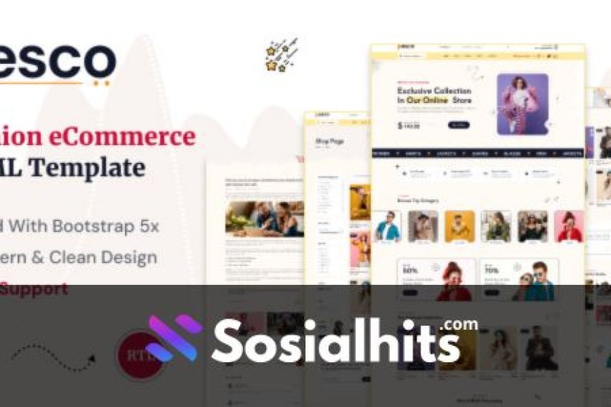 Pesco - eCommerce HTML + RTL Template