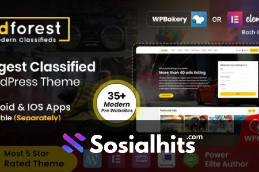 AdForest v5.1.9 - Classified Ads WordPress Theme
