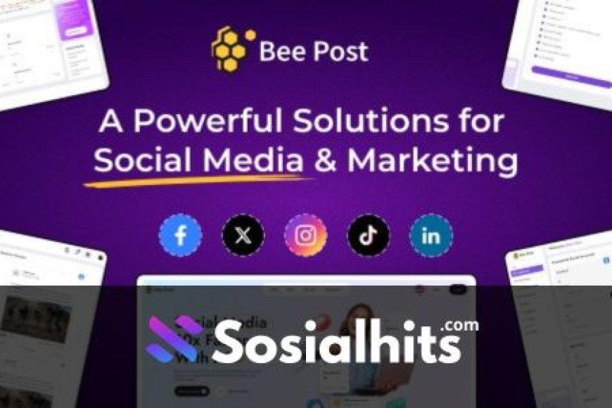 BeePost v1.1 - AI Social Media Management & Content Creation SaaS with Subscription System