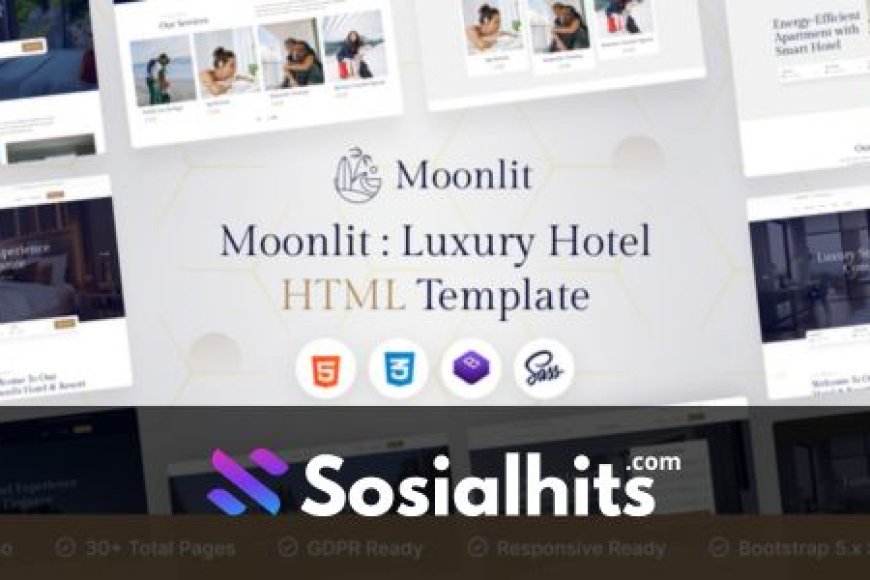 Moonlit - HTML Hotel Template