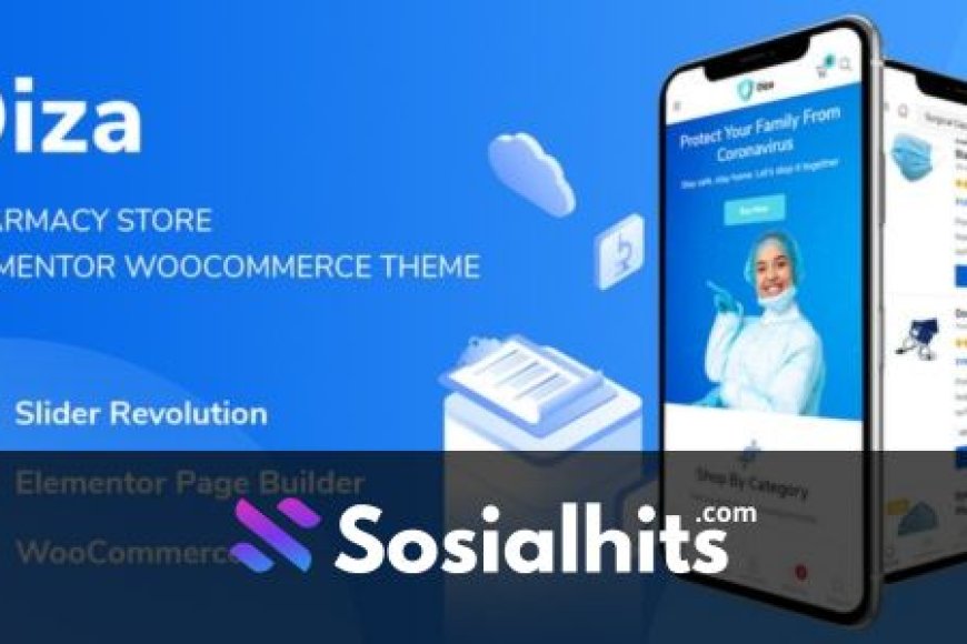 Diza v1.3.5 - Pharmacy Store Elementor WooCommerce Theme