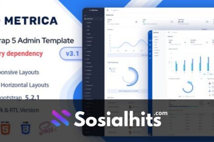 Metrica v3.1 - Bootstrap 5 Admin & Dashboard Template