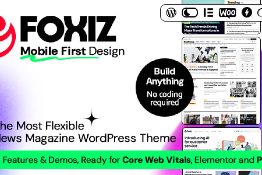 Foxiz v2.5.7 - WordPress Newspaper News and Magazine
