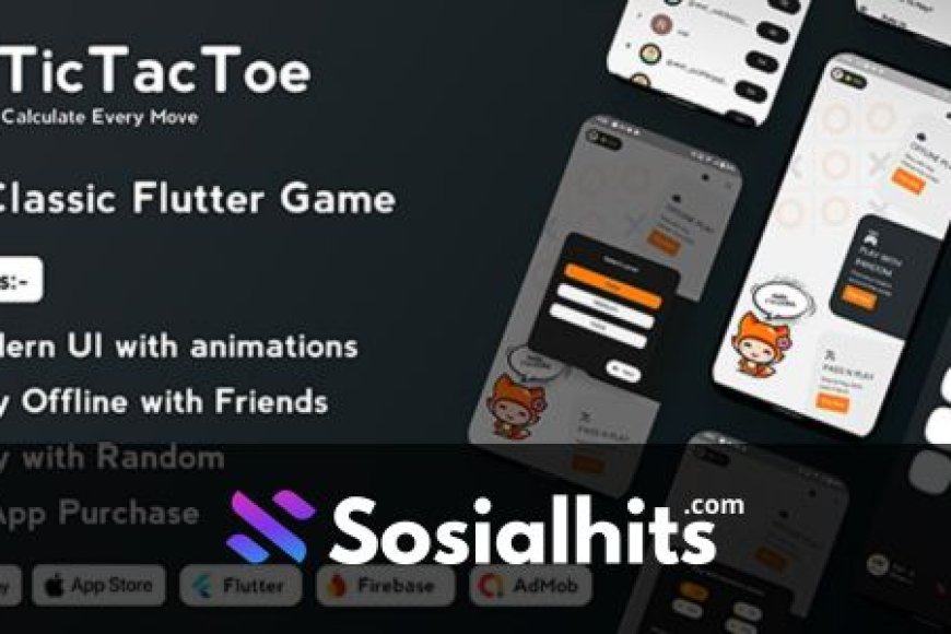 Tic Tac Toe v1.1.0 - The Classic Flutter Tic Tac Toe Game
