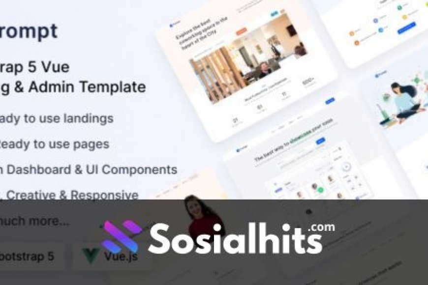 Prompt - Modern & Multipurpose Vue Template