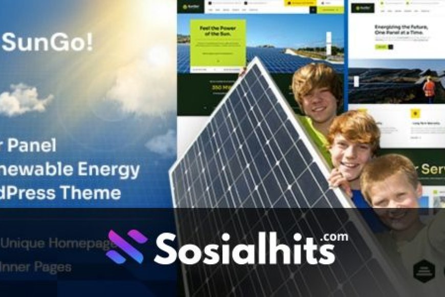 Sungo - Ecology & Solar Energy WordPress Theme