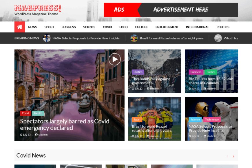 MagPress v3.3: Magazine Responsive Blogger Template - Review and Installation Guide