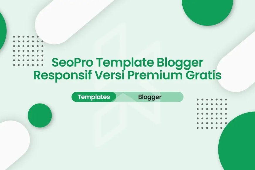 SEOPro Responsive Blogger Template - Review and Free Download