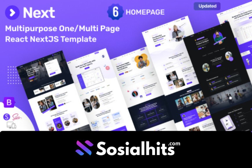 Next JS Template - Next Multi-Purpose React