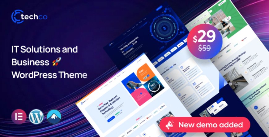 Techco v1.0.2 - IT Solutions & Business WordPress Theme