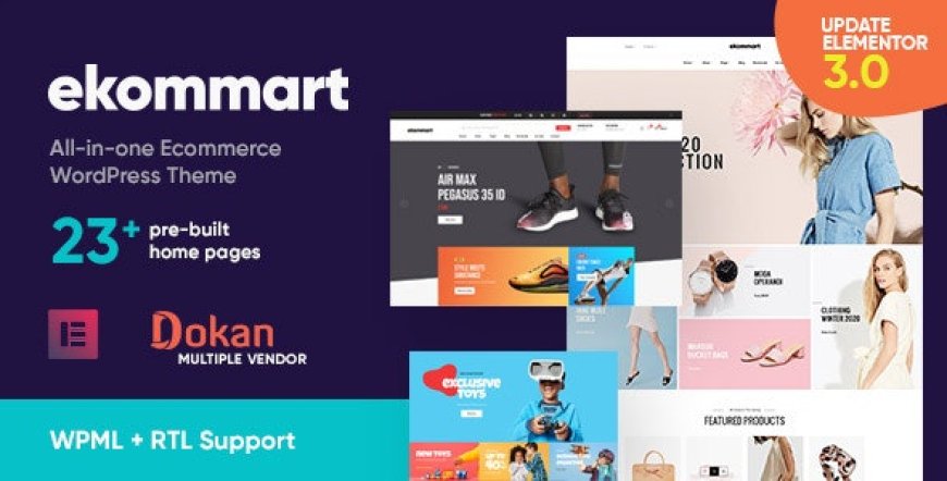 ekommart v4.1.6 - All-in-one eCommerce WordPress Theme