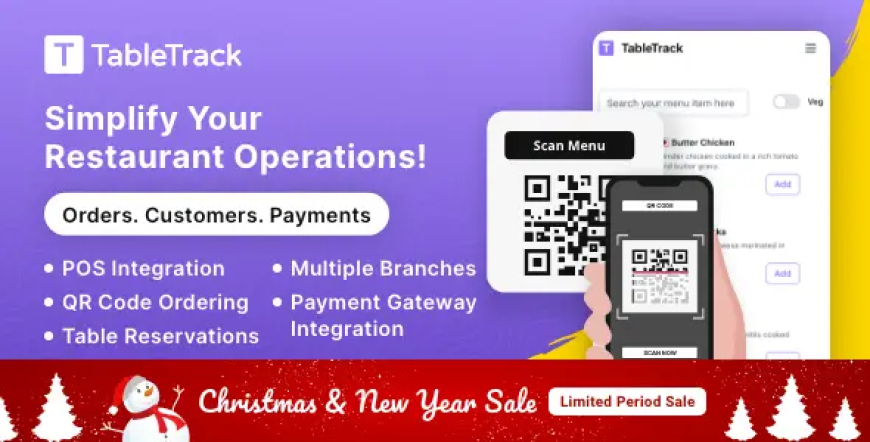 TableTrack v1.0.7 - The Complete SaaS Restaurant Management Solution - nulled